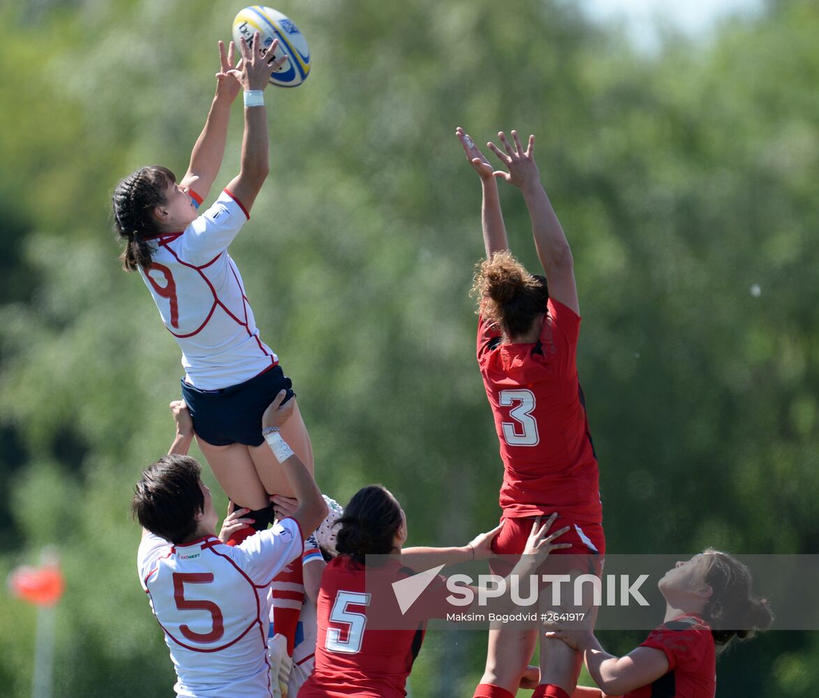 Rugby Sevens Women Grand Prix Series.