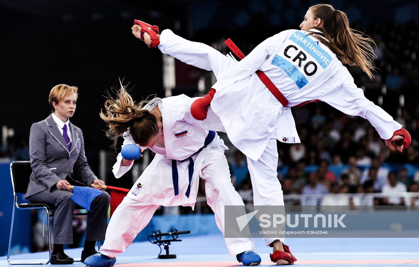 2015 European Games. Karate. Day Two