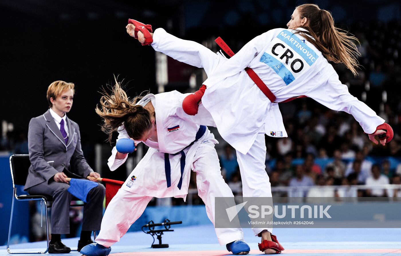 2015 European Games. Karate. Day Two