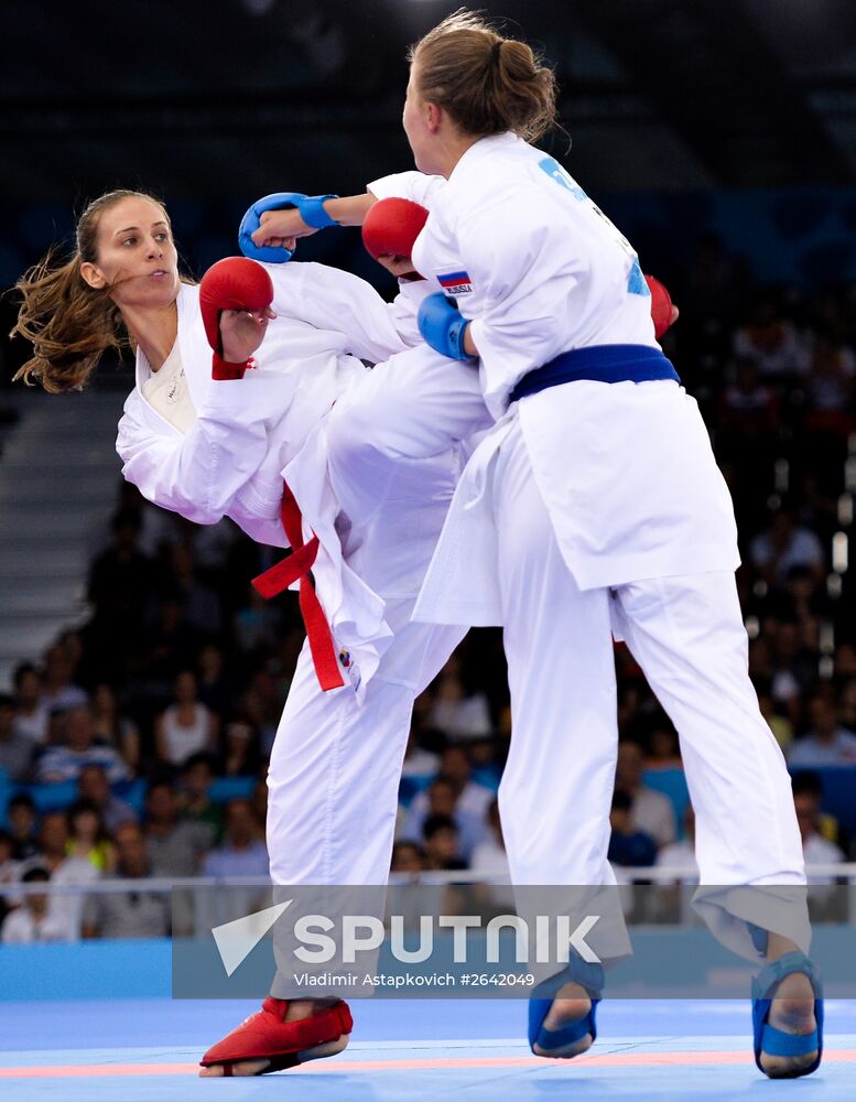 2015 European Games. Karate. Day Two
