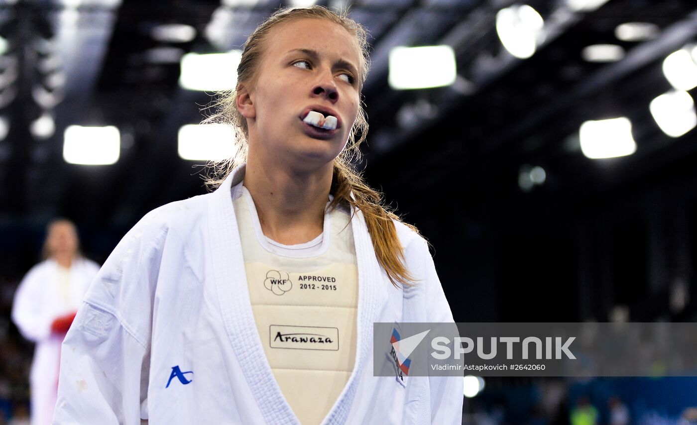 2015 European Games. Karate. Day Two
