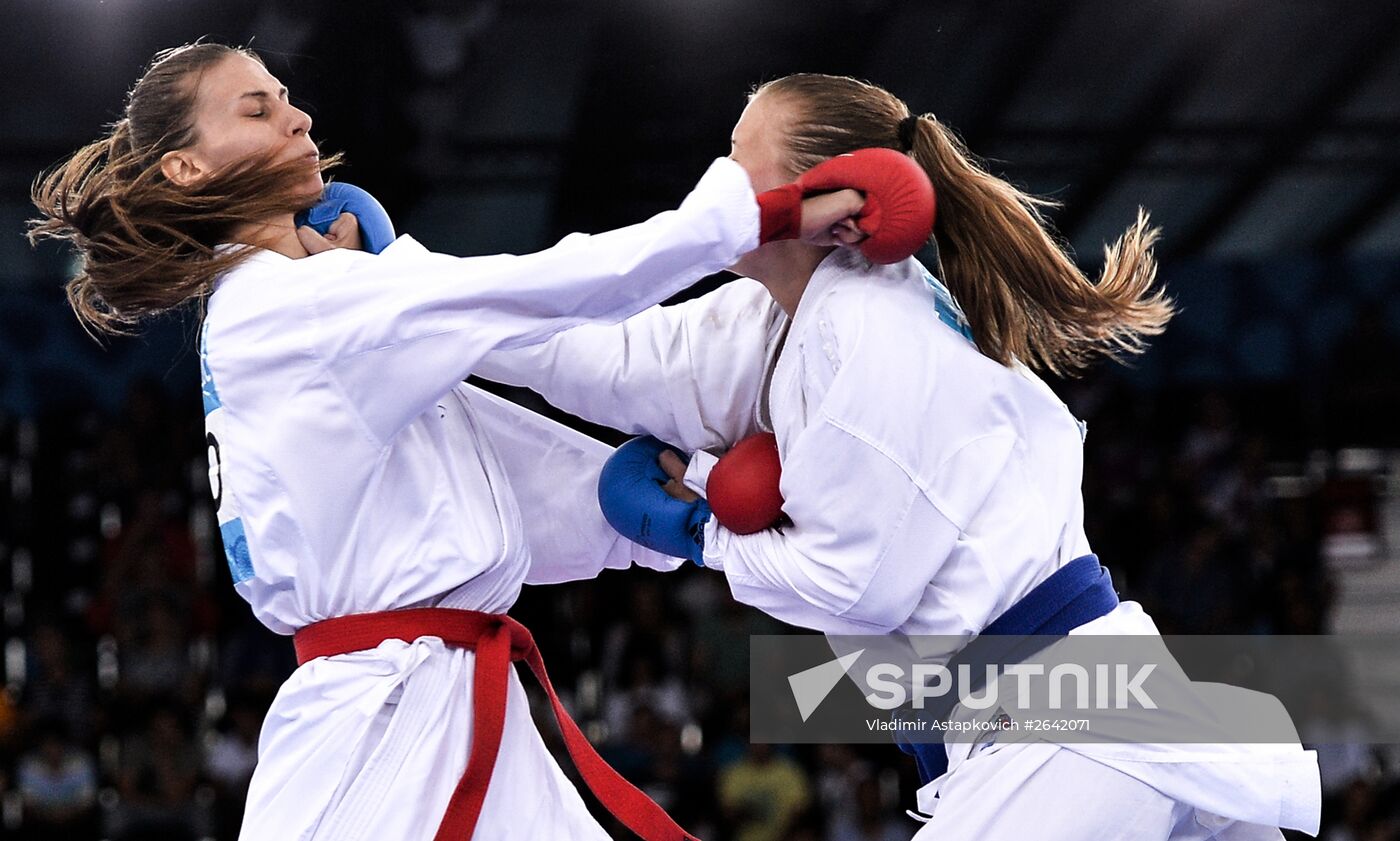 2015 European Games. Karate. Day Two