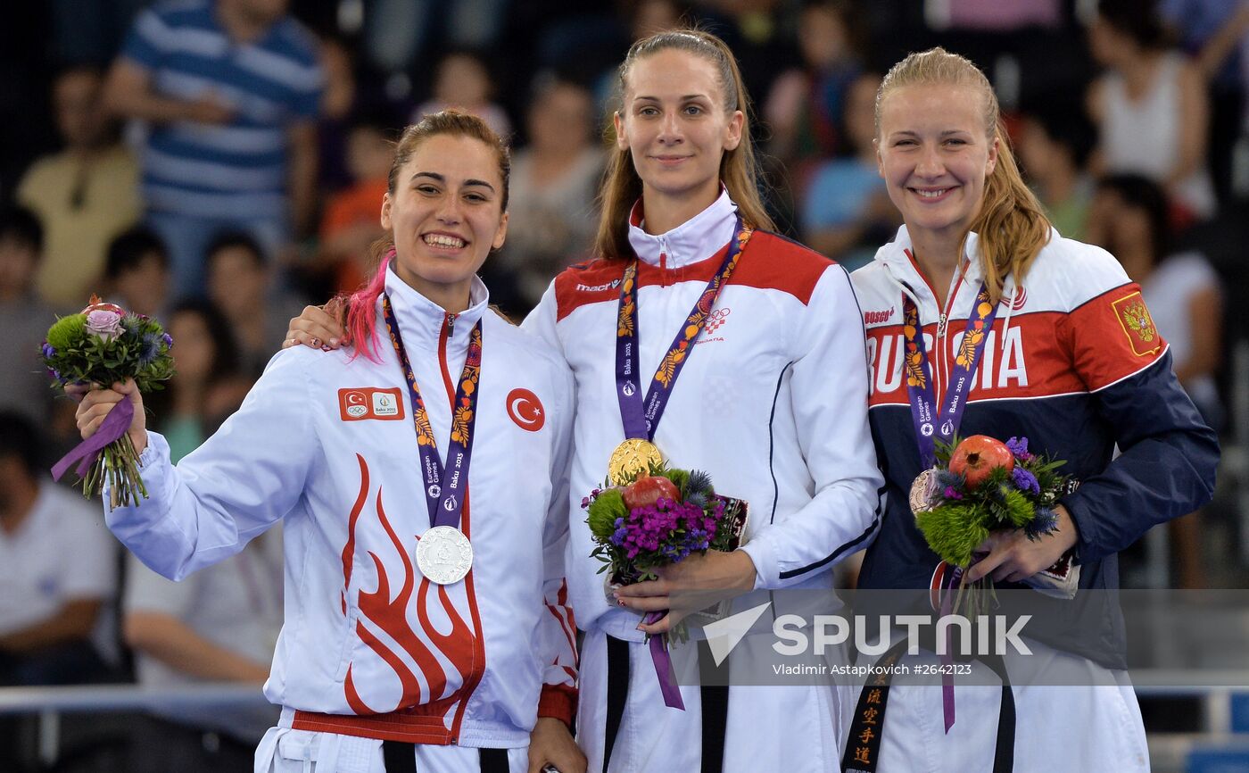 2015 European Games. Karate. Day Two
