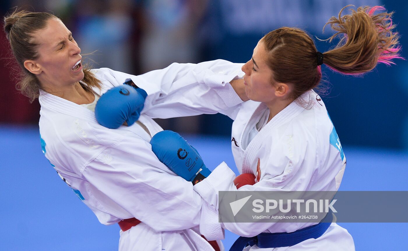 2015 European Games. Karate. Day Two