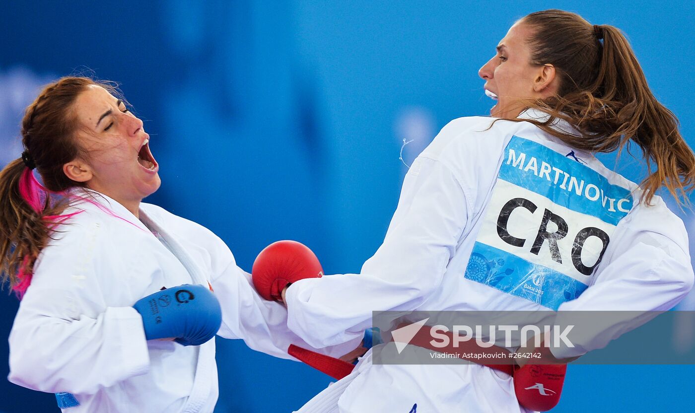 2015 European Games. Karate. Day Two