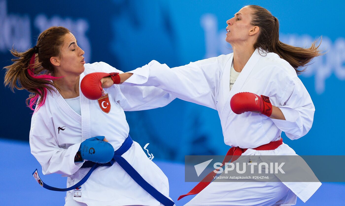 2015 European Games. Karate. Day Two
