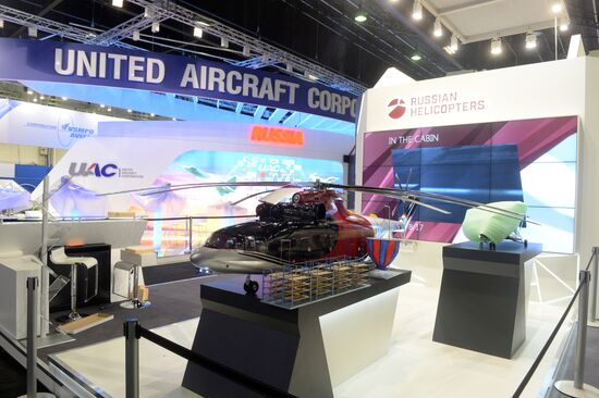 Preparations for the opening of Paris Air Show Le Bourget 2015
