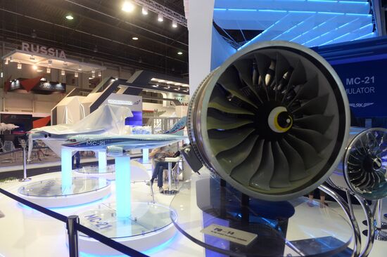 Preparations for the opening of Paris Air Show Le Bourget 2015