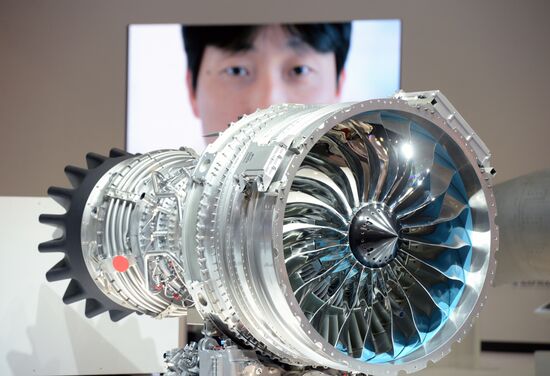 Preparations for the opening of Paris Air Show Le Bourget 2015