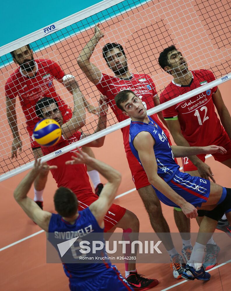 Volleyball World League. Russia vs. Iran