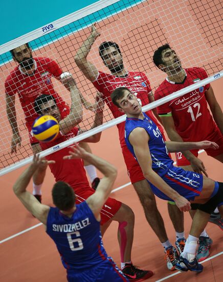 Volleyball World League. Russia vs. Iran