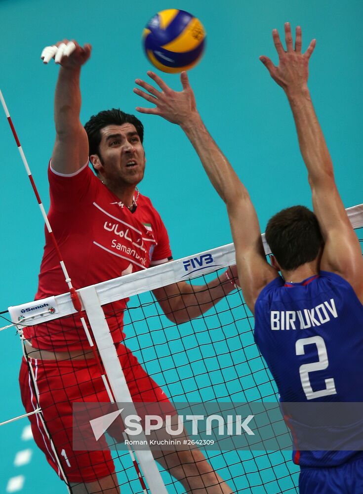 Volleyball World League. Russia vs. Iran