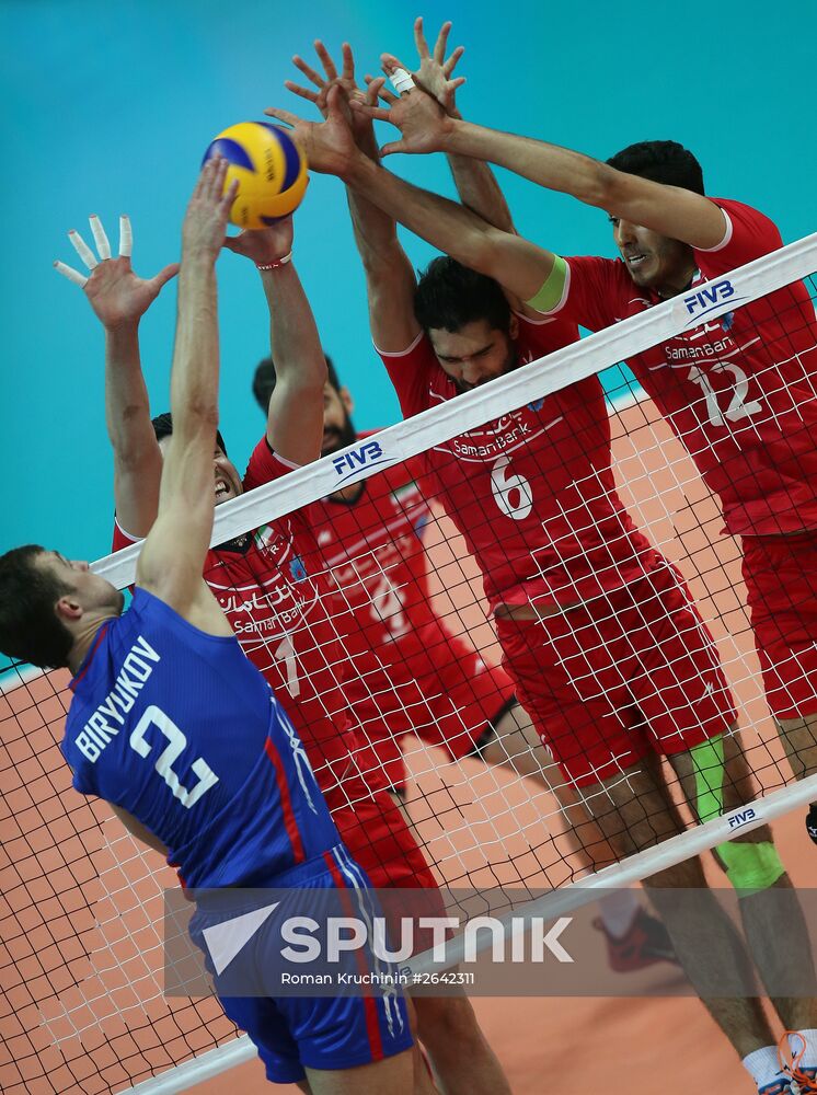 Volleyball World League. Russia vs. Iran