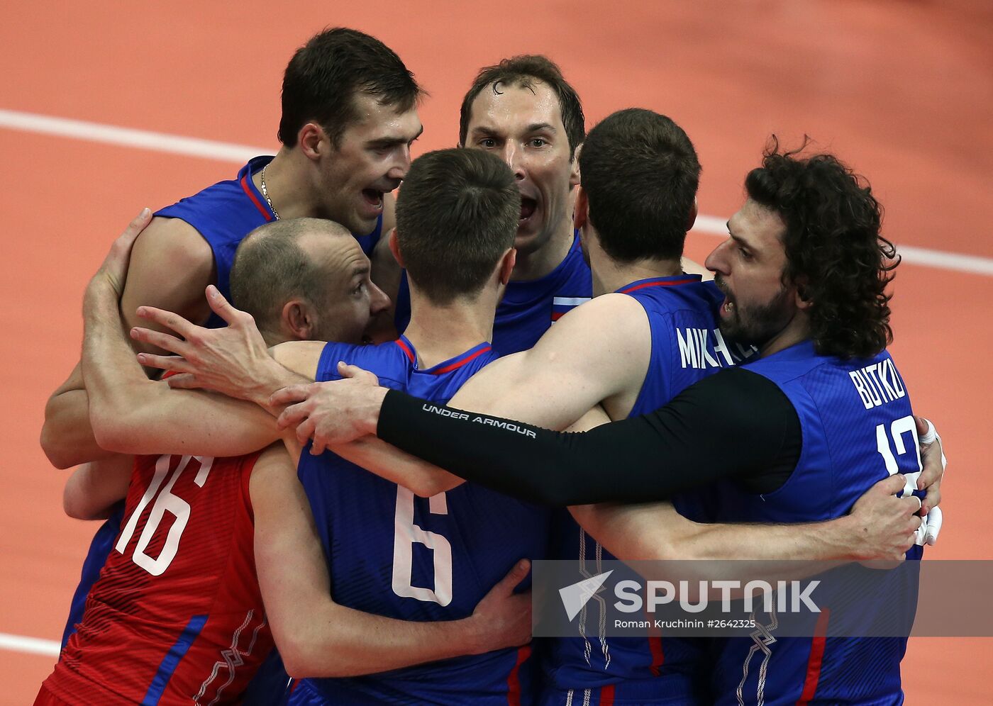 Volleyball World League. Russia vs. Iran