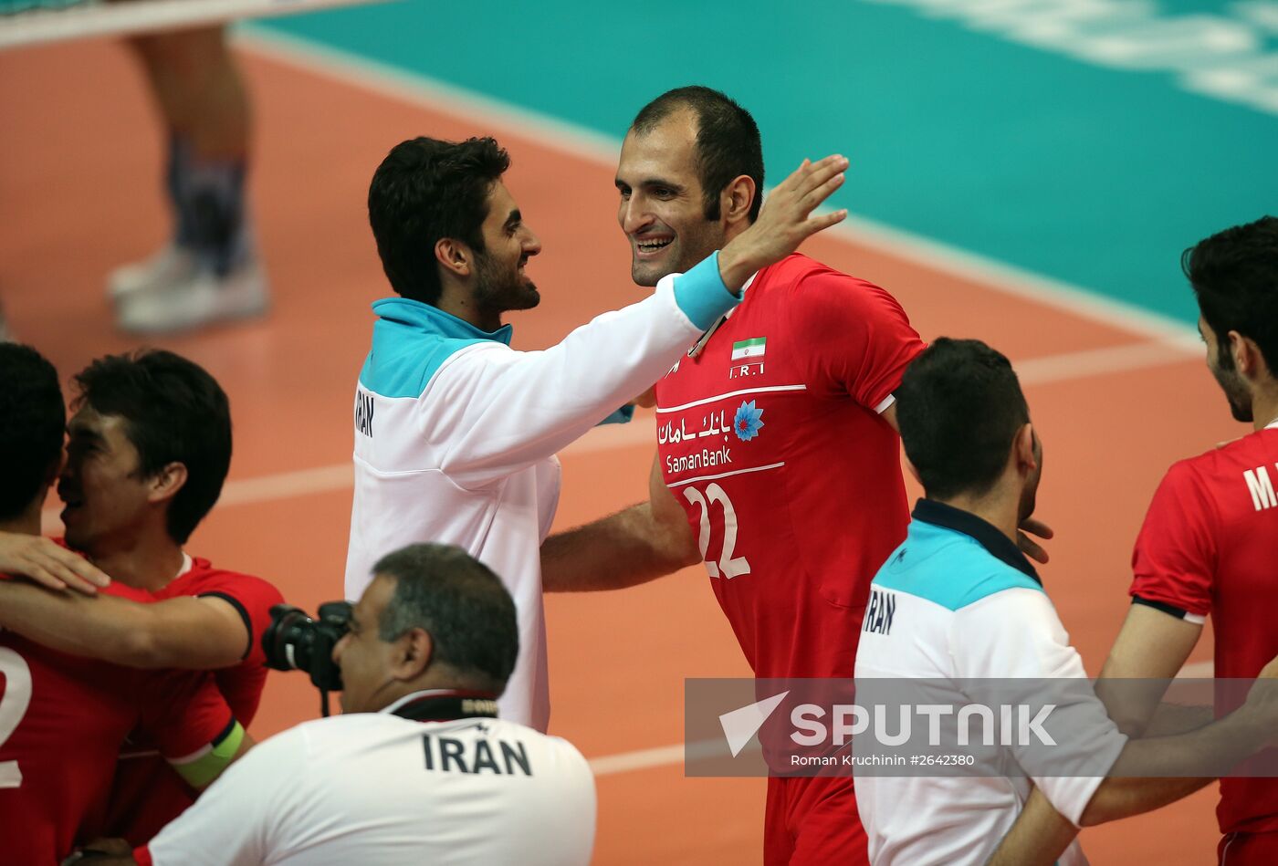 Volleyball World League. Russia vs. Iran