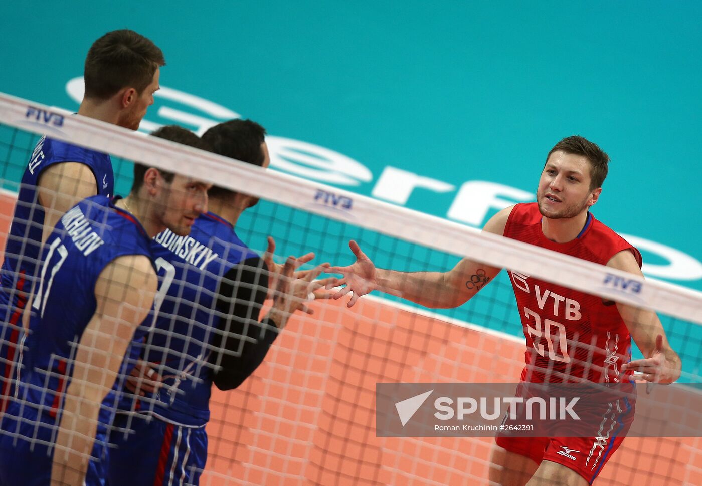 Volleyball World League. Russia vs. Iran