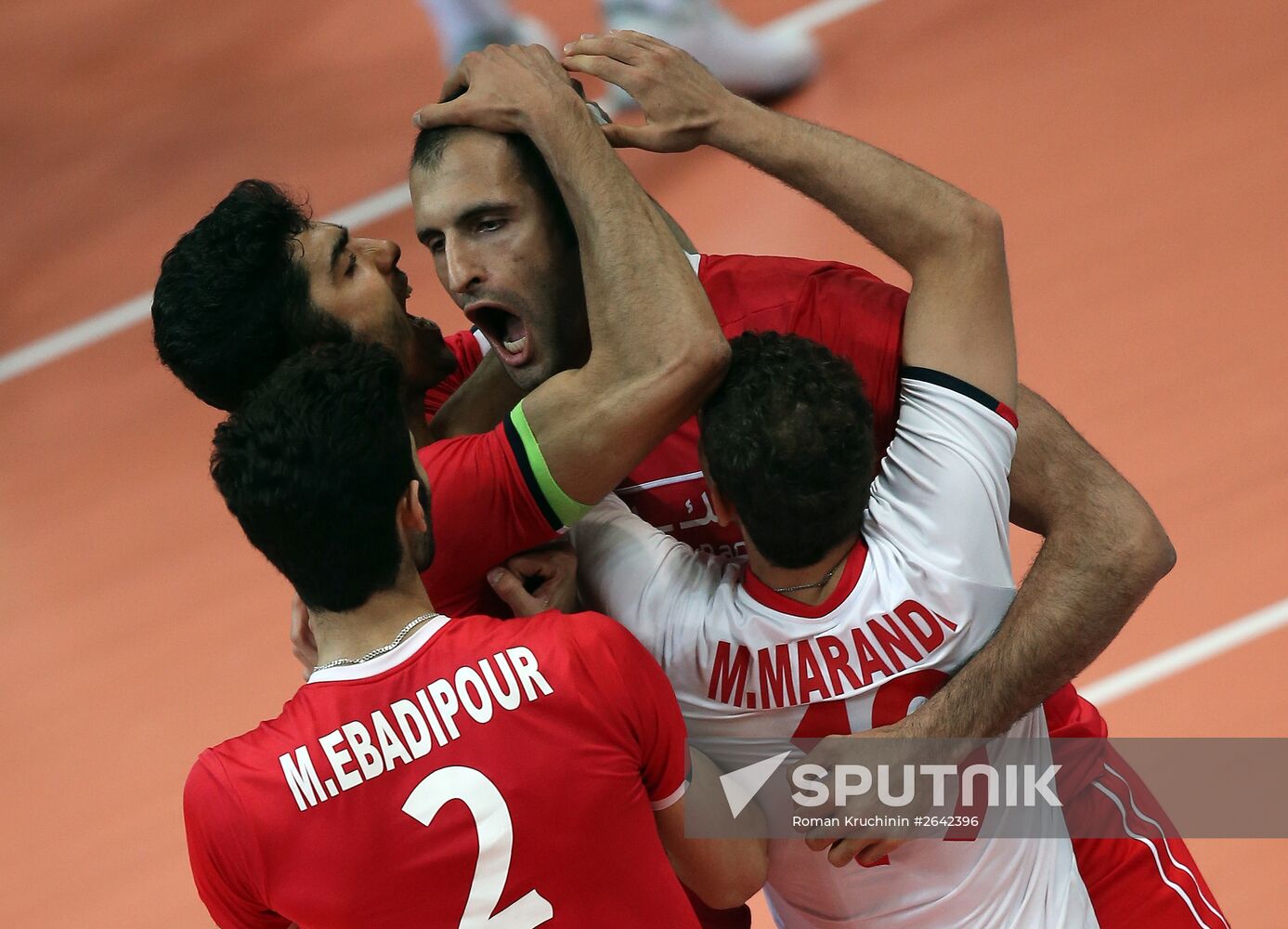 Volleyball World League. Russia vs. Iran