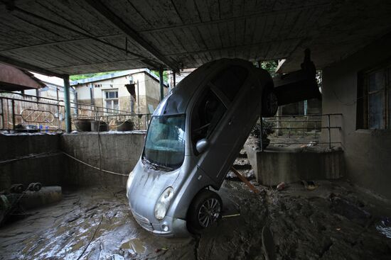 Flooding in Tbilisi