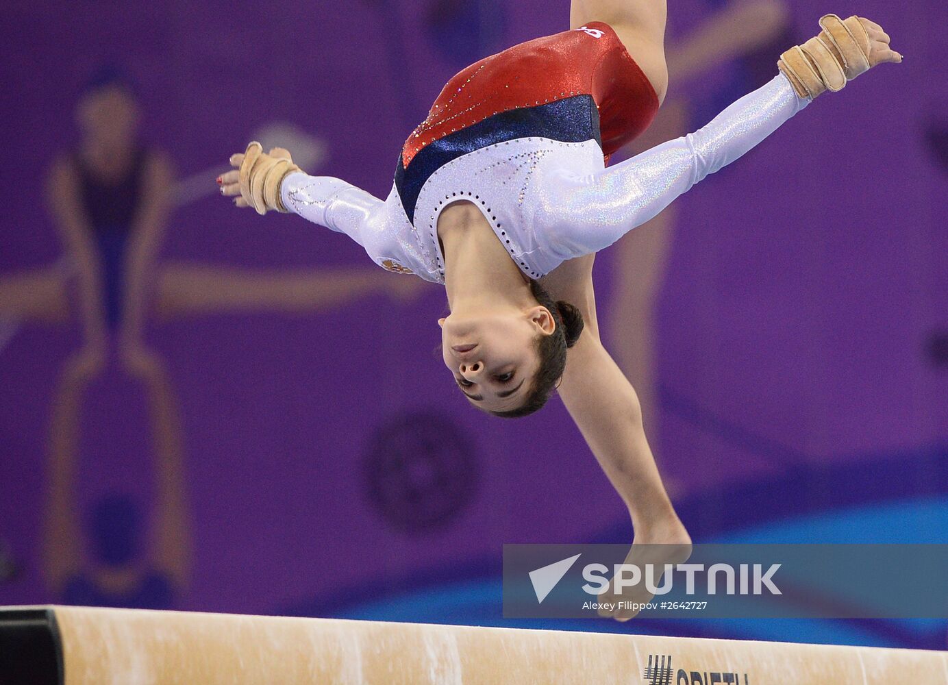 2015 European Games. Artistic gymnastics. Team events