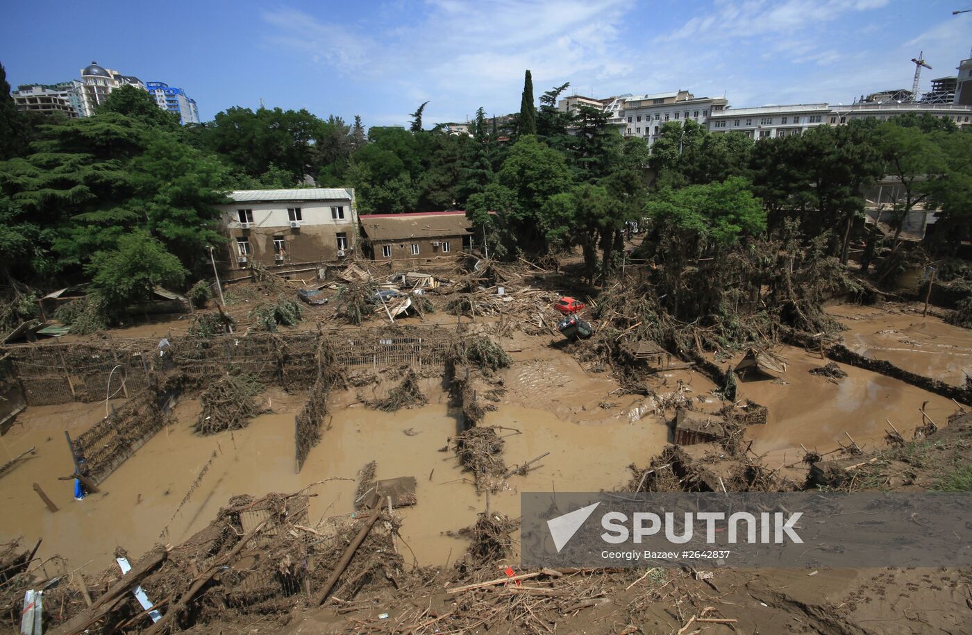 Flooding in Tbilisi