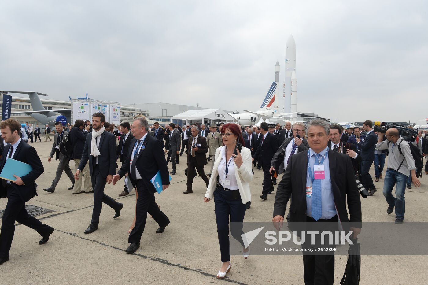 Opening of the International Paris Air Show - Le Bourget 2015