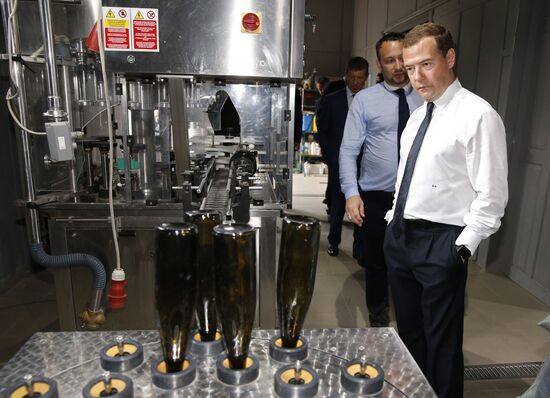 Russian Prime Minister Dmitry Medvedev's working visit to Crimean Federal District