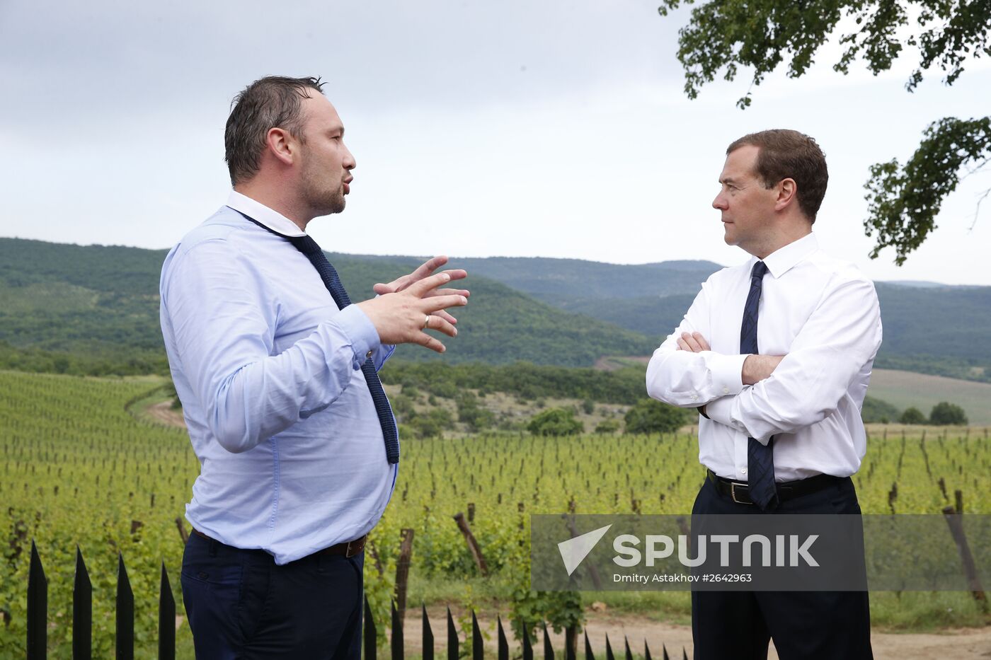 Russian Prime Minister Dmitry Medvedev's working visit to Crimean Federal District