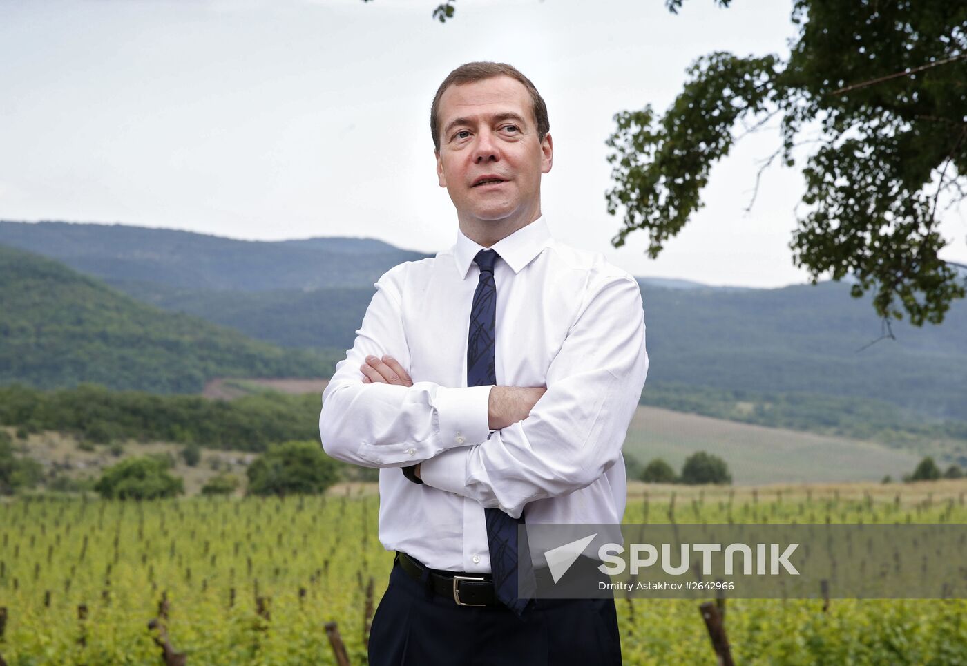 Russian Prime Minister Dmitry Medvedev's working visit to Crimean Federal District