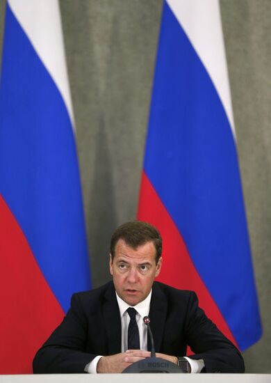 Russian Prime Minister Dmitry Medvedev's working visit to Crimean Federal District