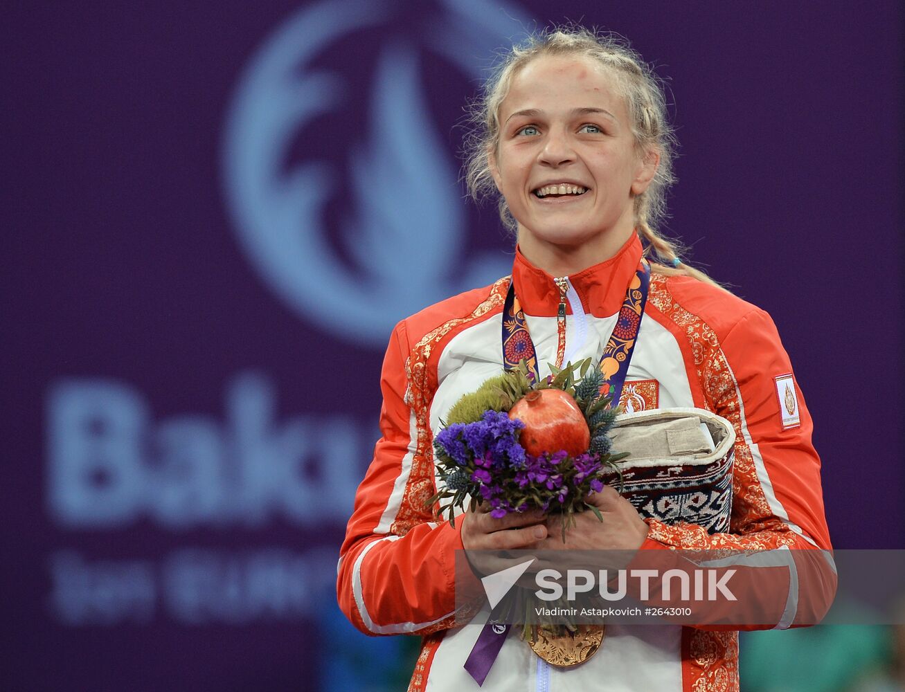 The 1st European Games. Women's Freestyle Wrestling. Day 1