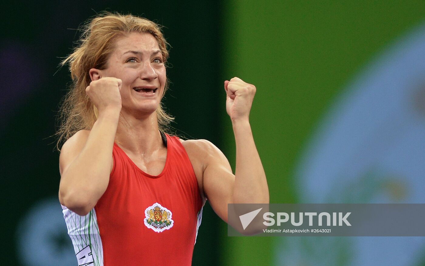 The 1st European Games. Women's Freestyle Wrestling. Day 1