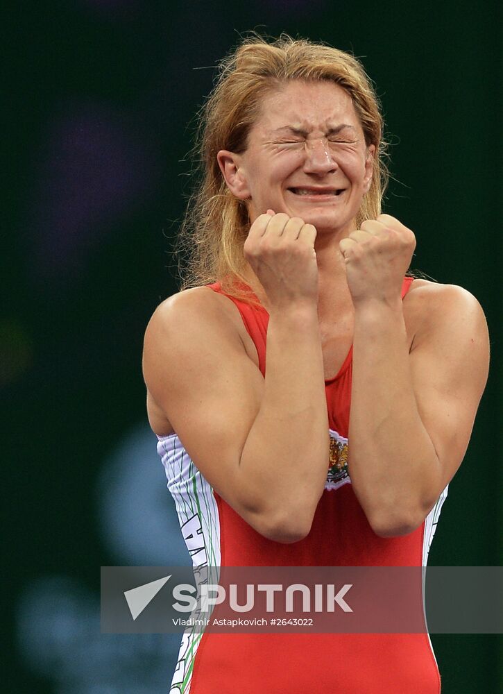 The 1st European Games. Women's Freestyle Wrestling. Day 1