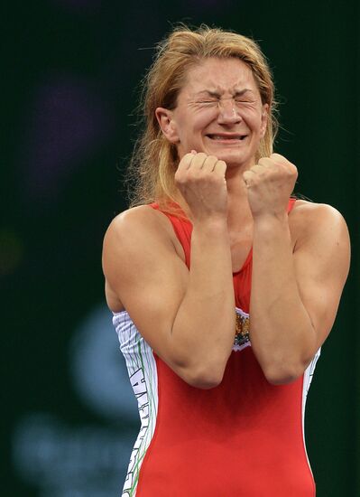 The 1st European Games. Women's Freestyle Wrestling. Day 1