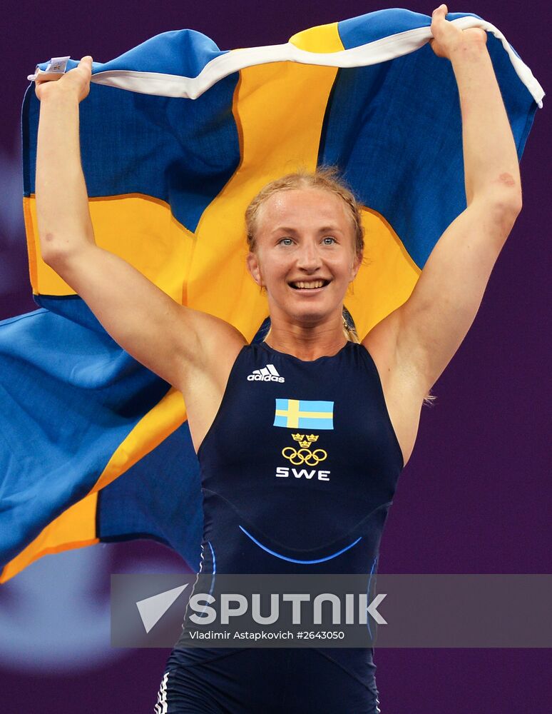 The 1st European Games. Women's Freestyle Wrestling. Day 1