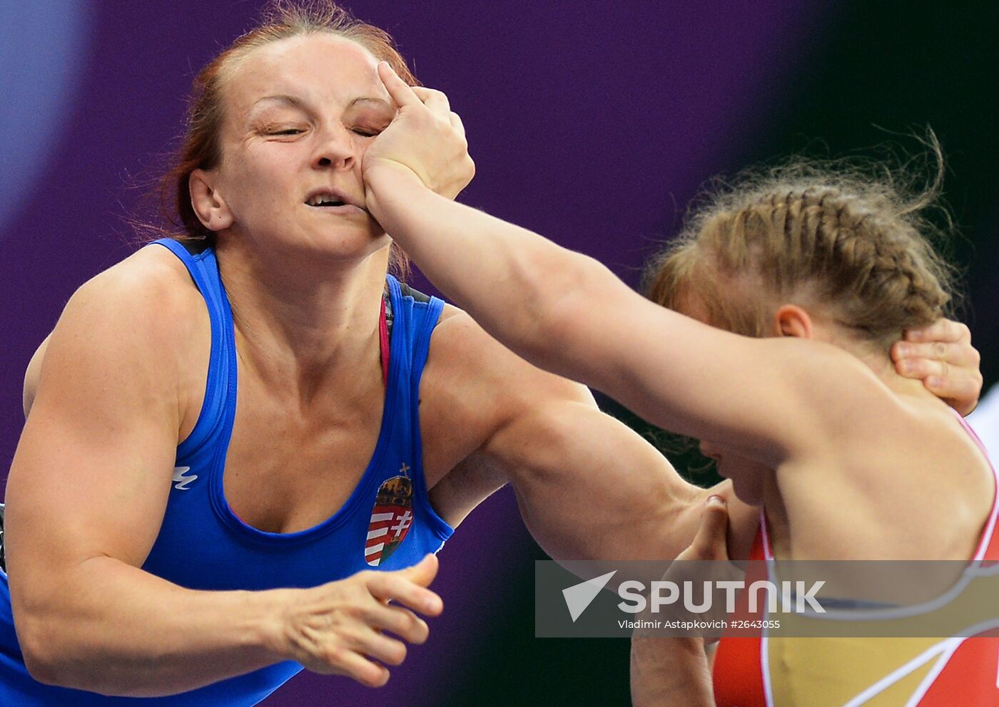 The 1st European Games. Women's Freestyle Wrestling. Day 1