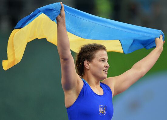 The 1st European Games. Women's Freestyle Wrestling. Day 1