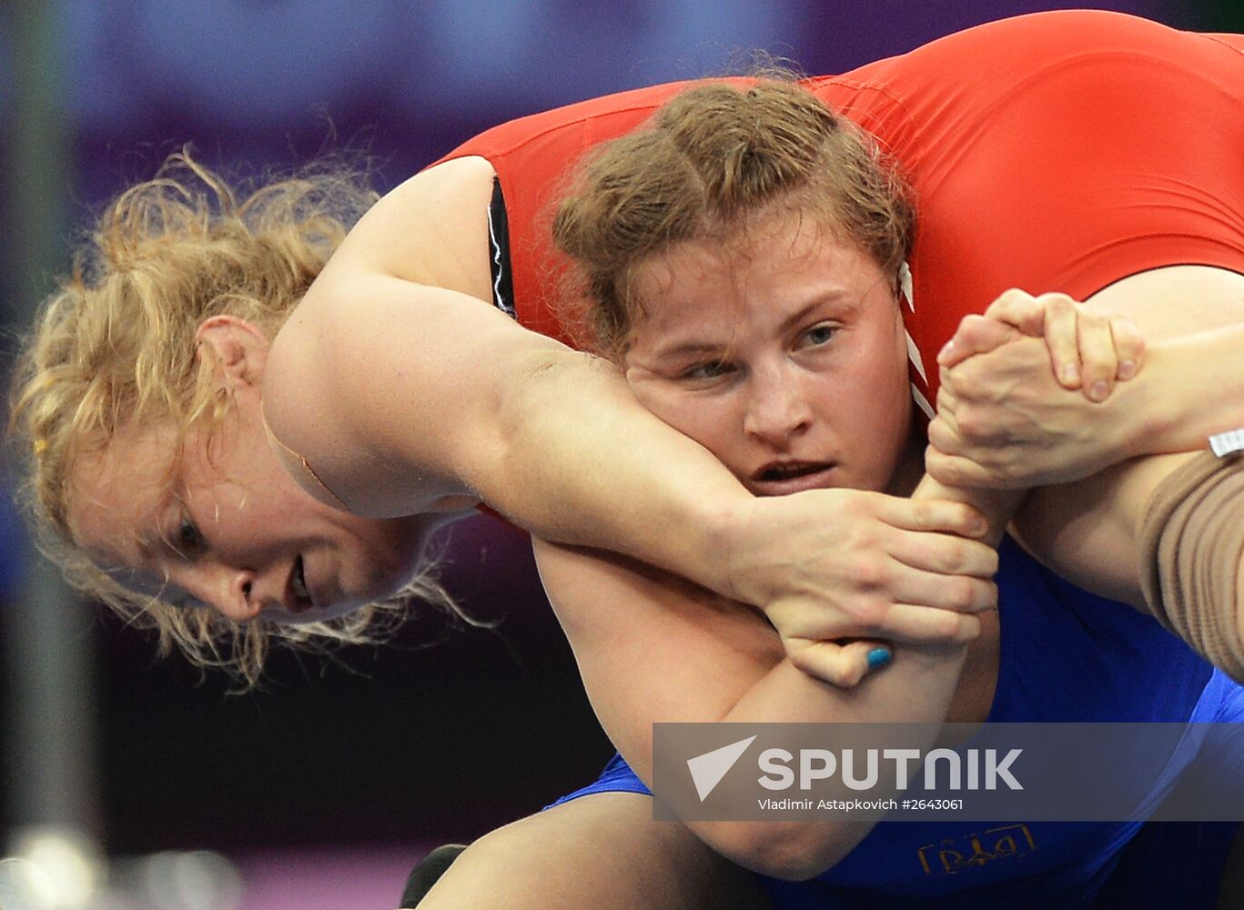 The 1st European Games. Women's Freestyle Wrestling. Day 1