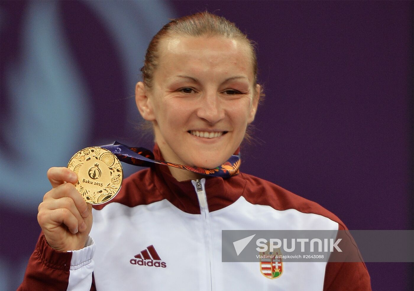 The 1st European Games. Women's Freestyle Wrestling. Day 1