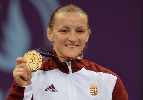 The 1st European Games. Women's Freestyle Wrestling. Day 1