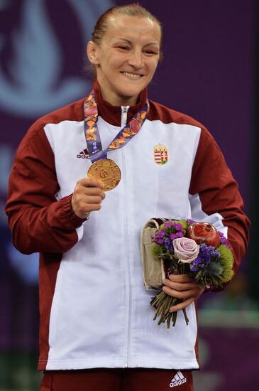 The 1st European Games. Women's Freestyle Wrestling. Day 1