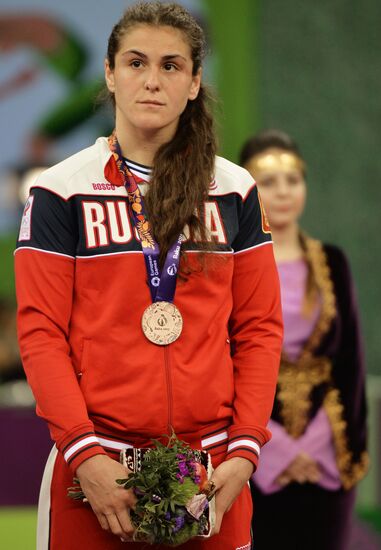 The 1st European Games. Women's Freestyle Wrestling. Day 1