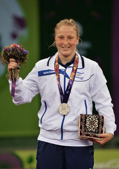 The 1st European Games. Women's Freestyle Wrestling. Day 1