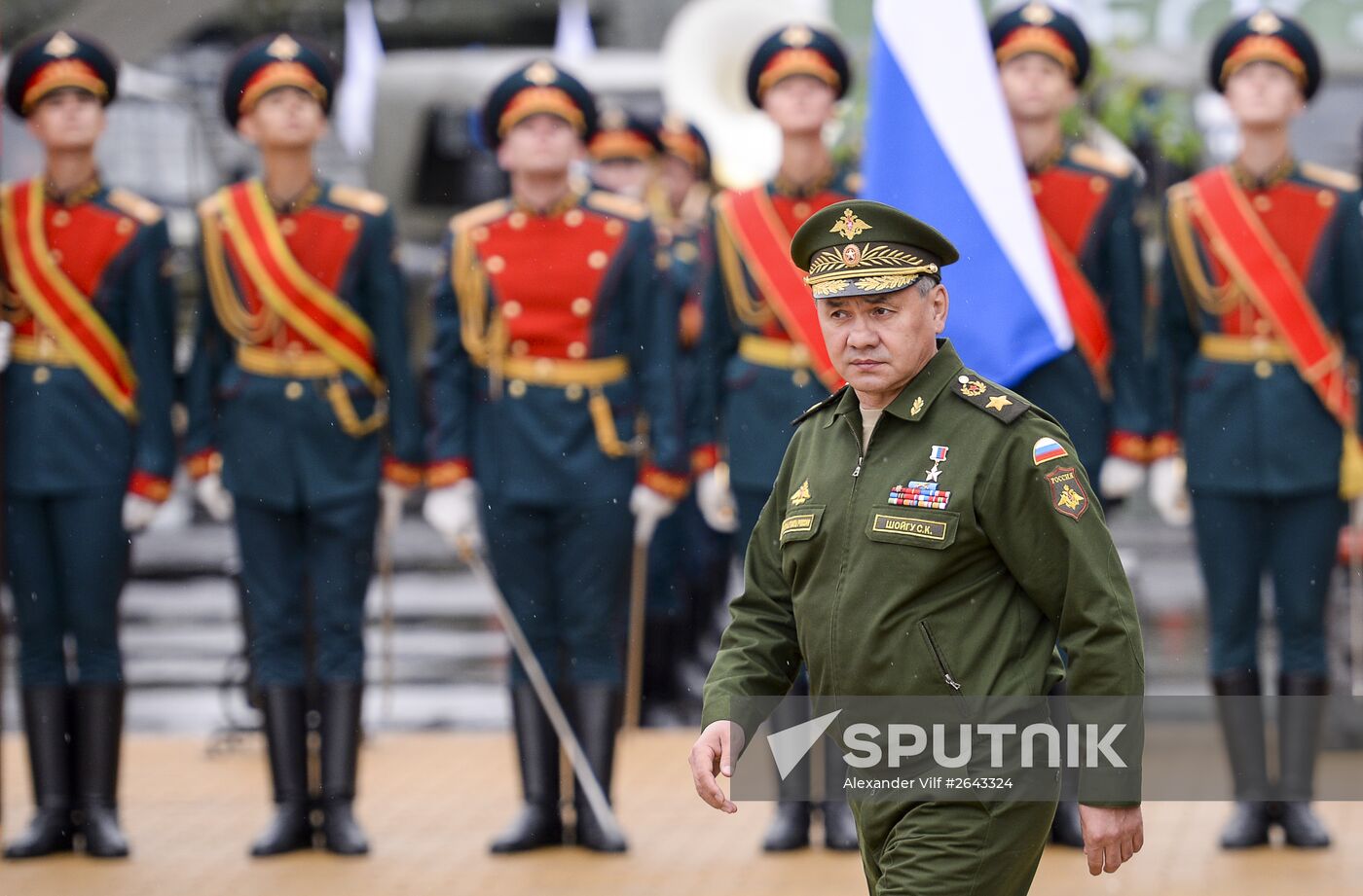 Opening of International Military-Technical Forum ARMY-2015