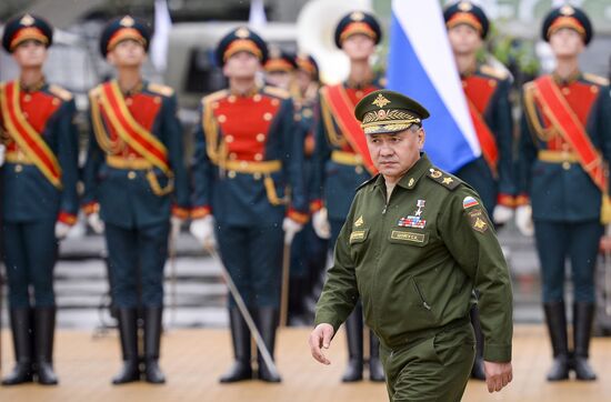 Opening of International Military-Technical Forum ARMY-2015
