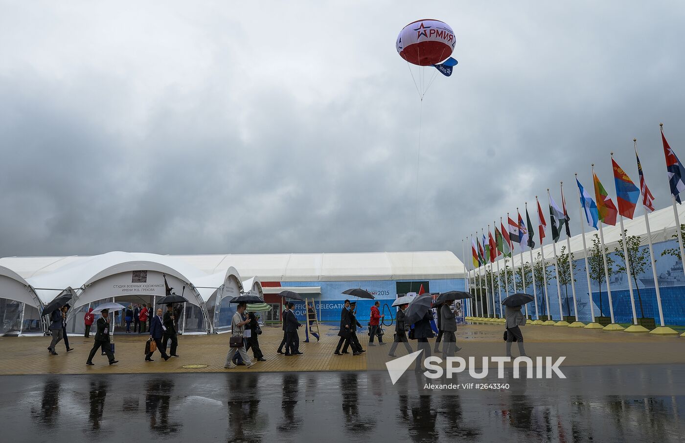 Opening of International Military-Technical Forum ARMY-2015