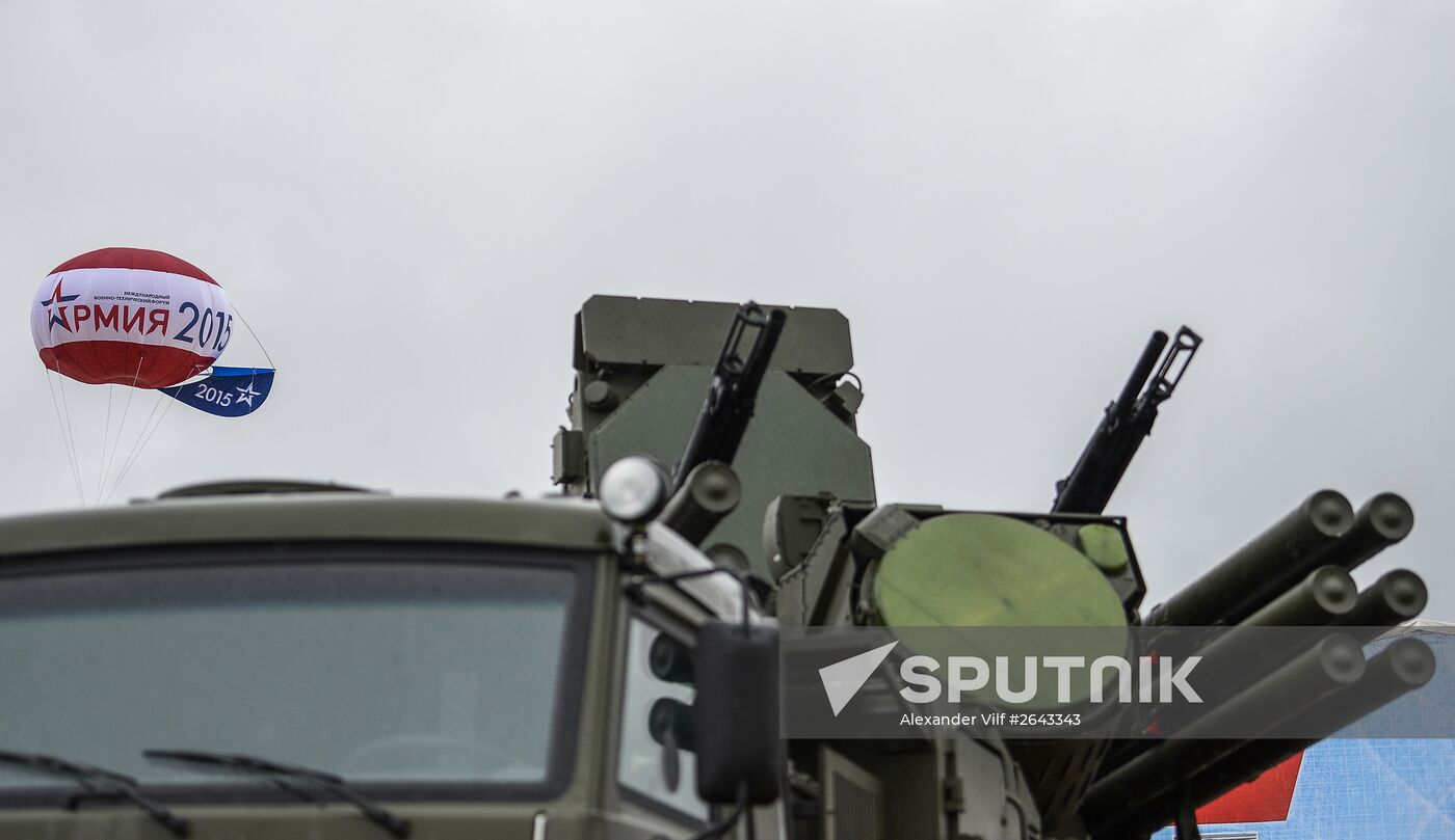 Opening of International Military-Technical Forum ARMY-2015