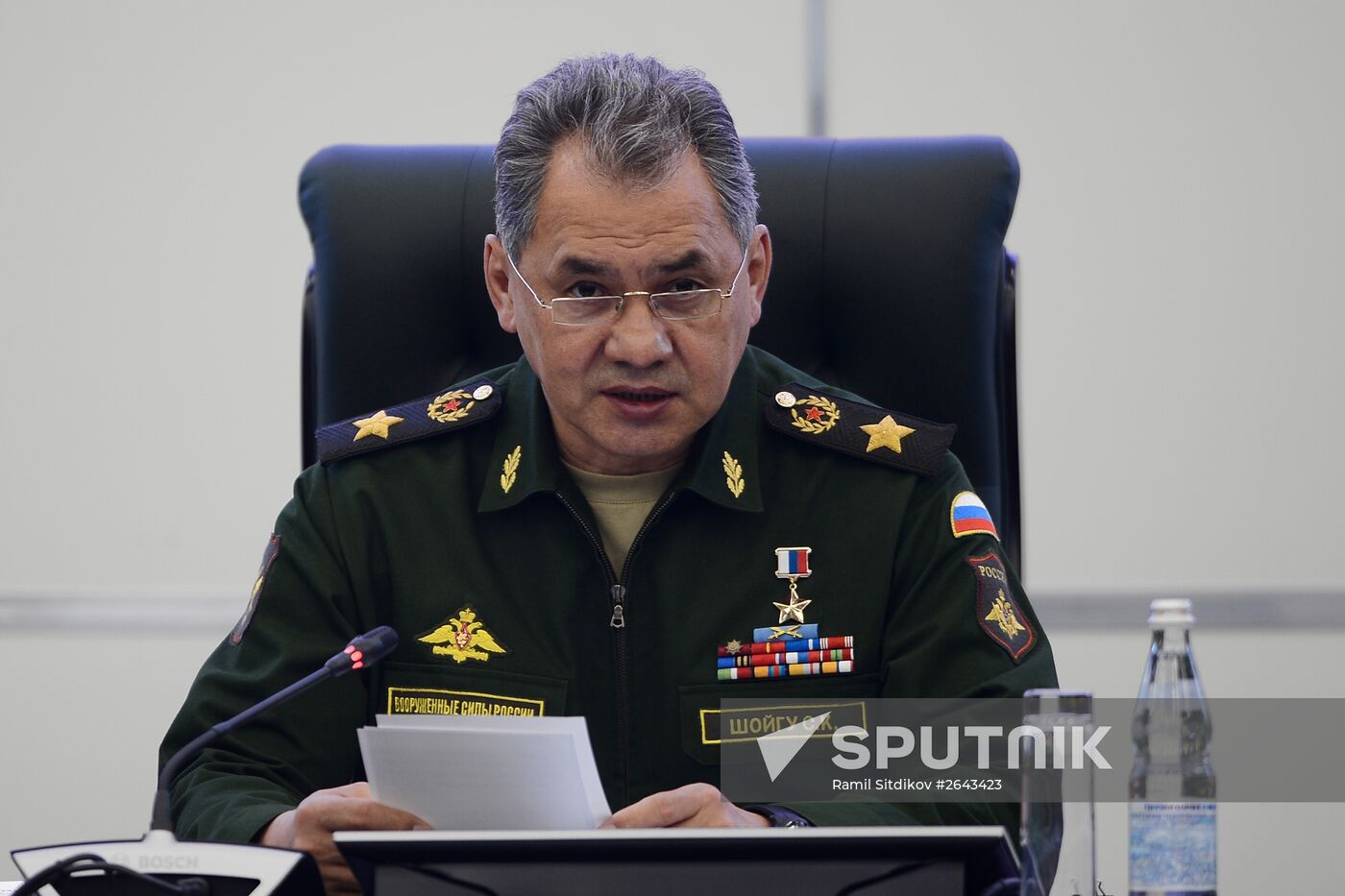 Opening of International Military-Technical Forum ARMY-2015