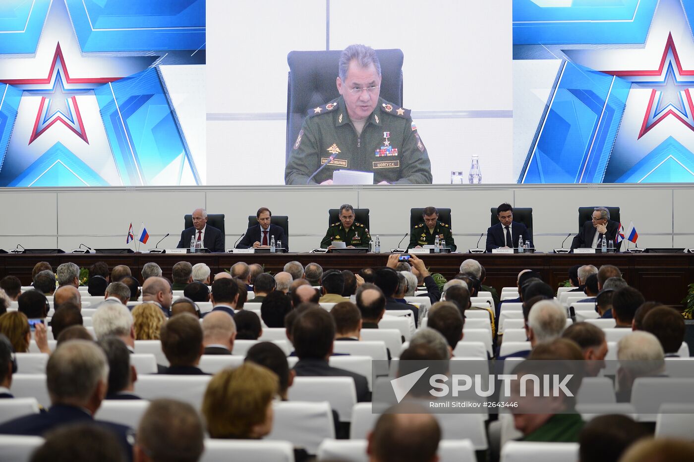 Opening of International Military-Technical Forum ARMY-2015