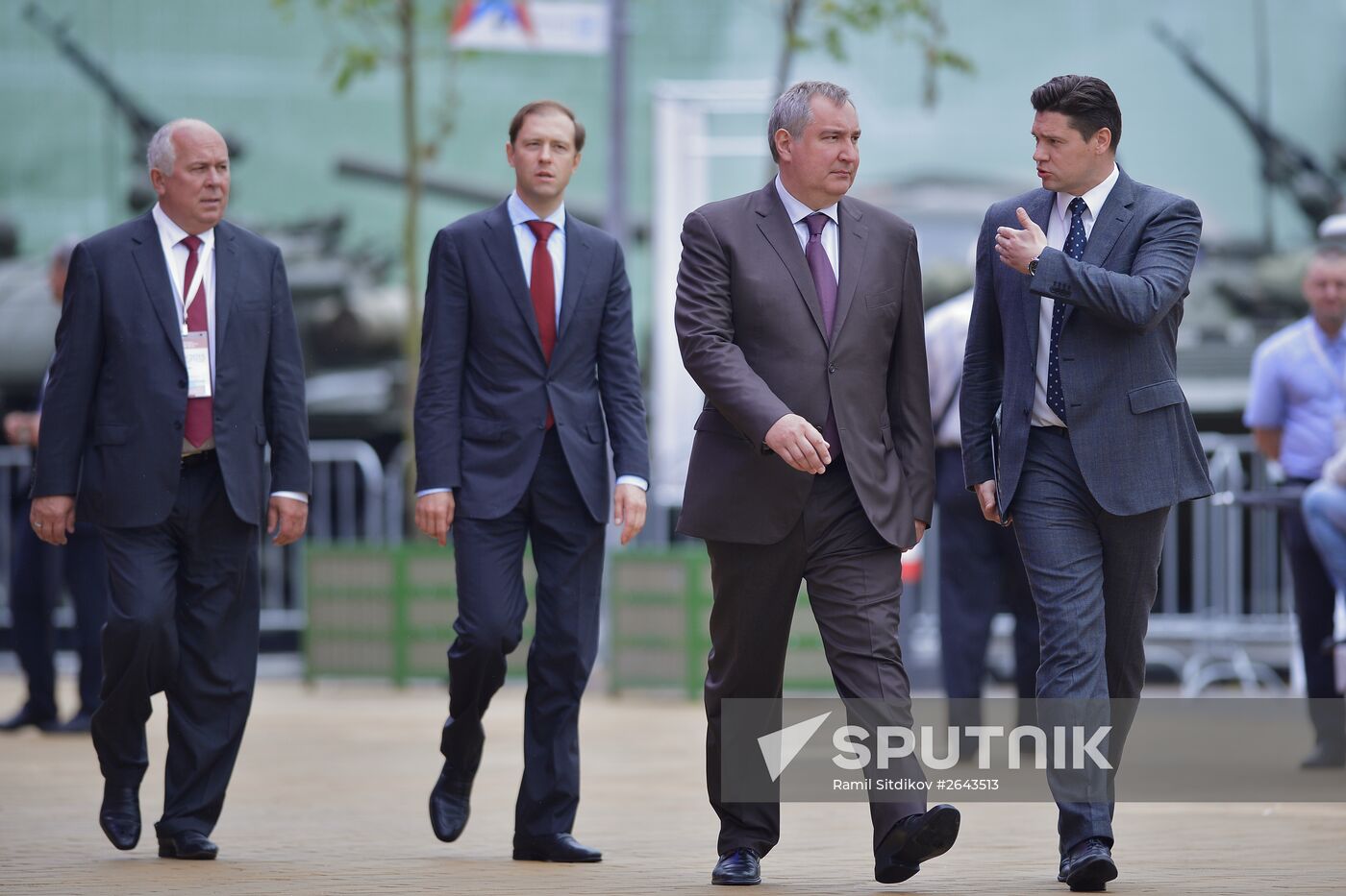 Opening of International Military-Technical Forum ARMY-2015