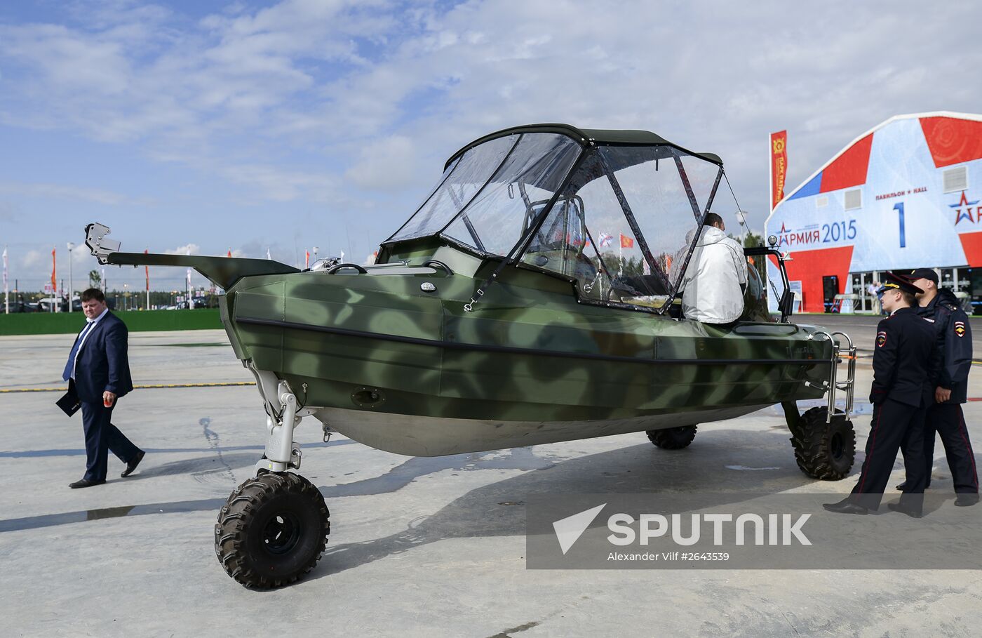 Opening of International Military-Technical Forum ARMY-2015